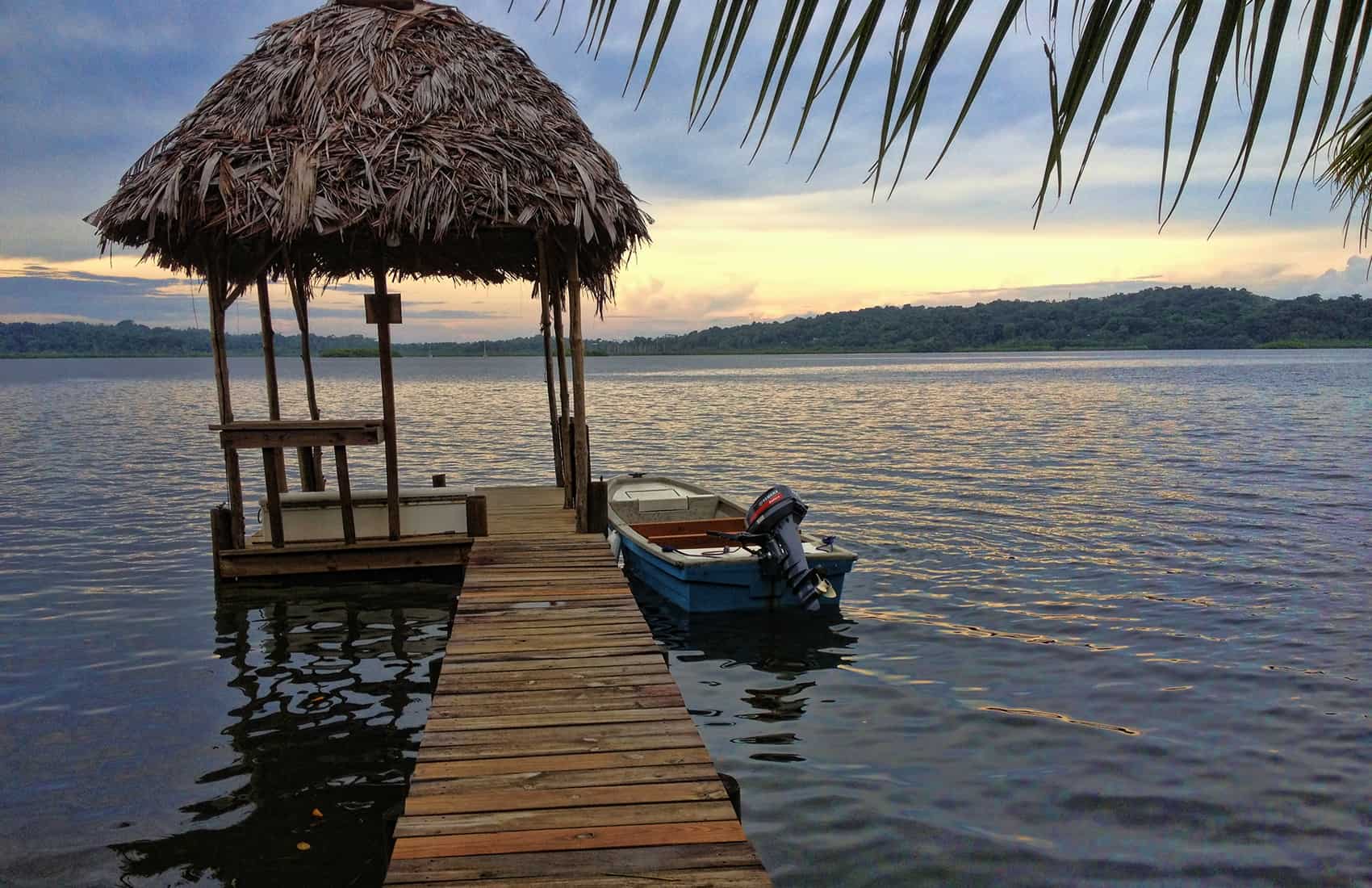 Dock in Bocas del Toro Panama