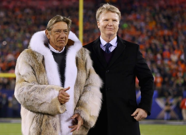 The Super Bowl is under way, but all that matters so far is Joe Namath’s outrageous coat