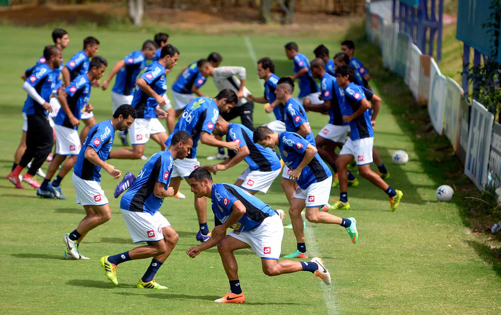 Costa Rica’s ‘La Sele’ begins training for World Cup friendly match
