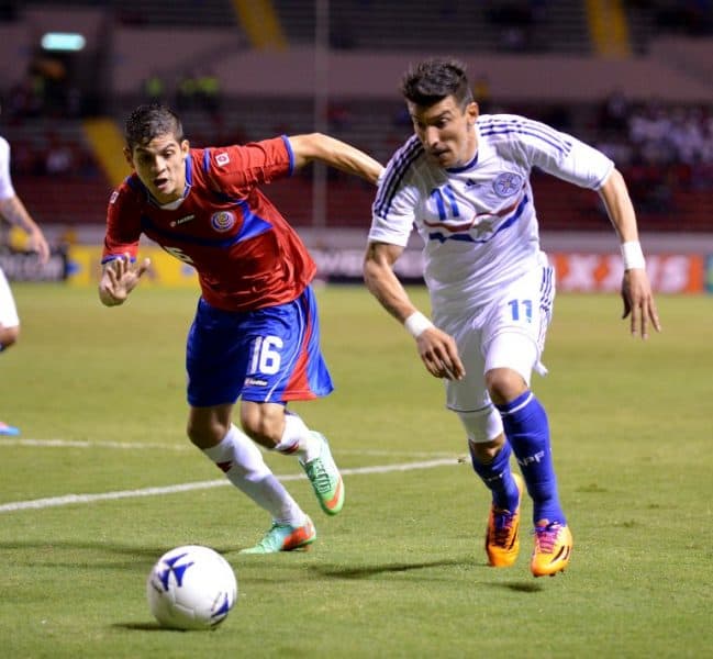 A sigh of relief for Costa Rica as Cristian Gamboa's knee injury won't