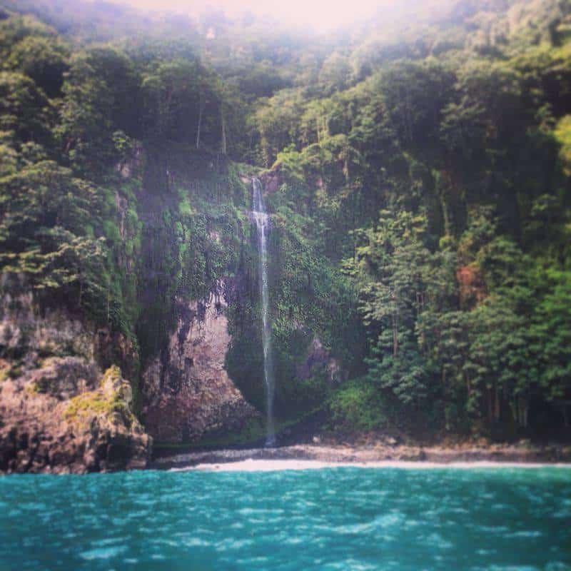 Costa Rica's Cocos Island National Park Waterfall