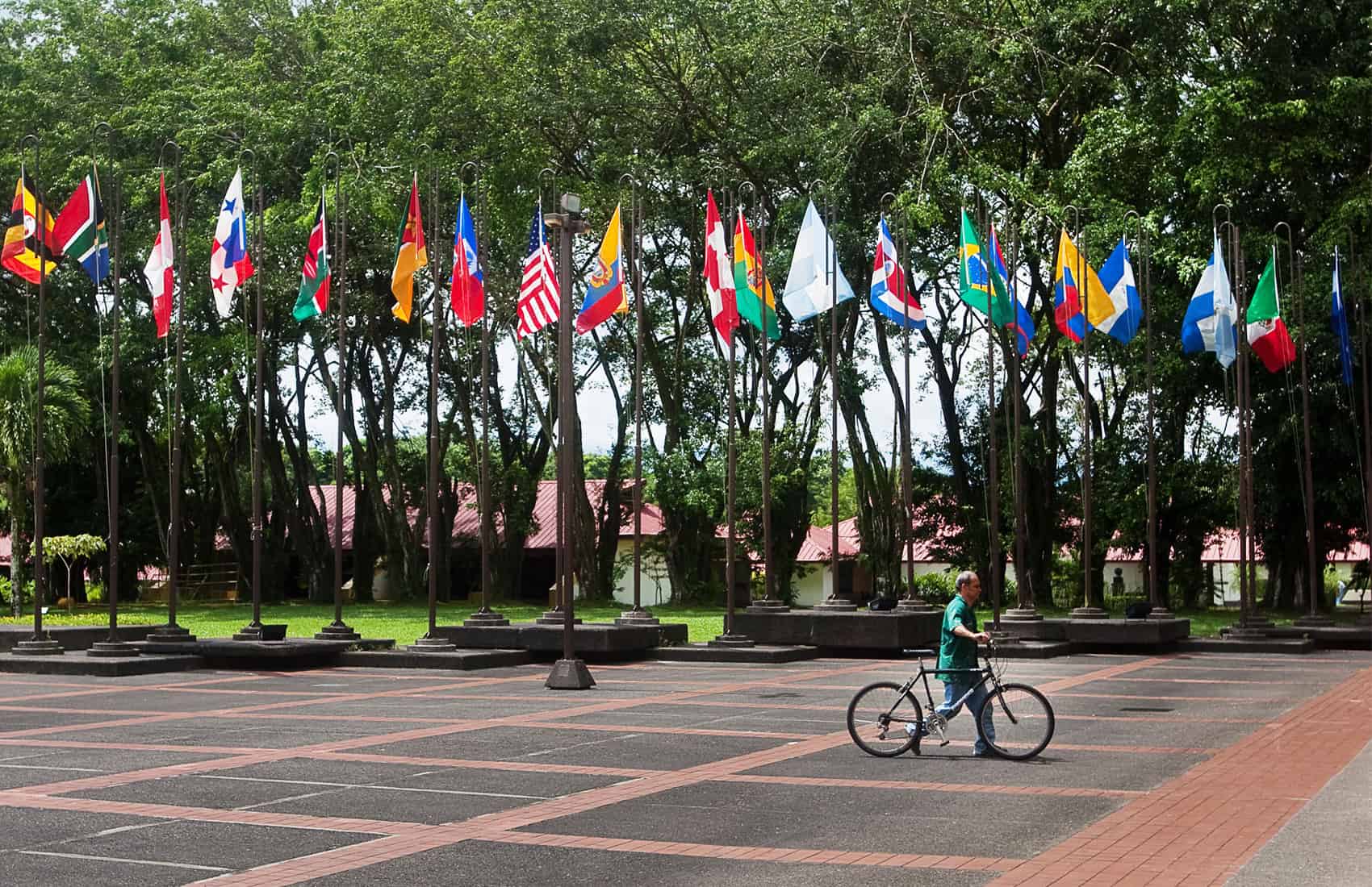 Earth University campus in Limón