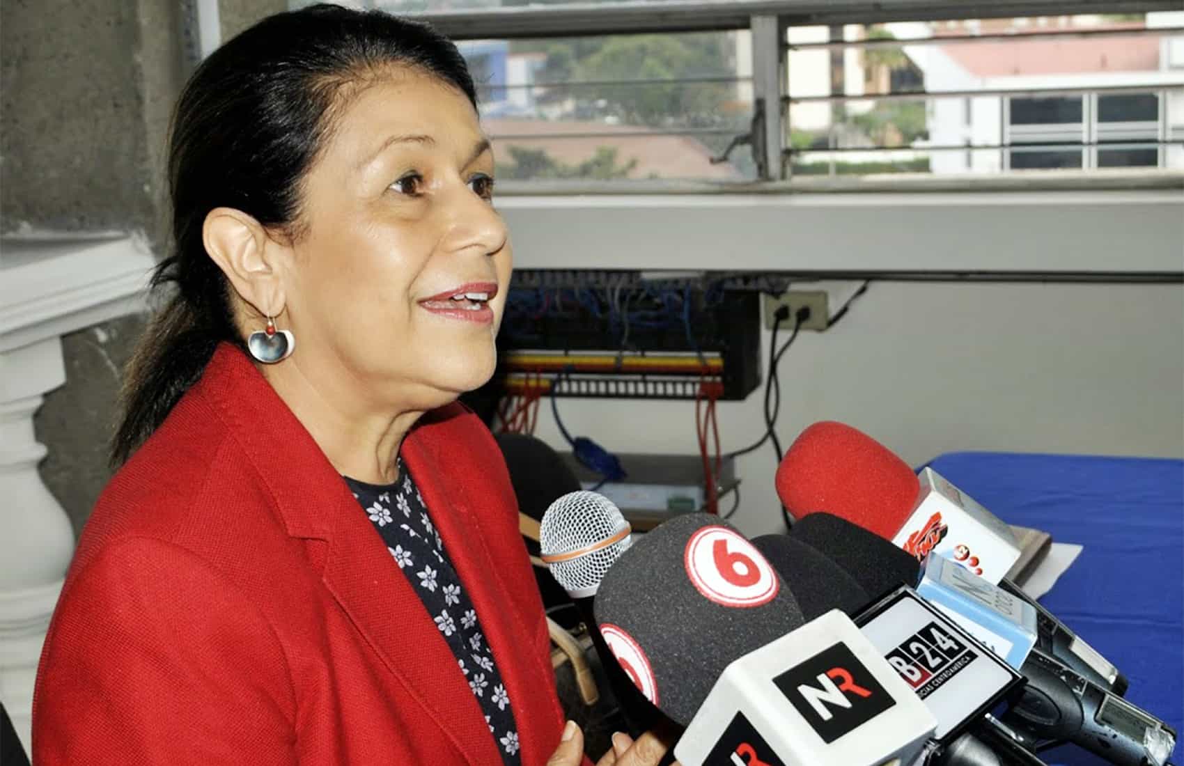 Education Minister Sonia Marta Mora