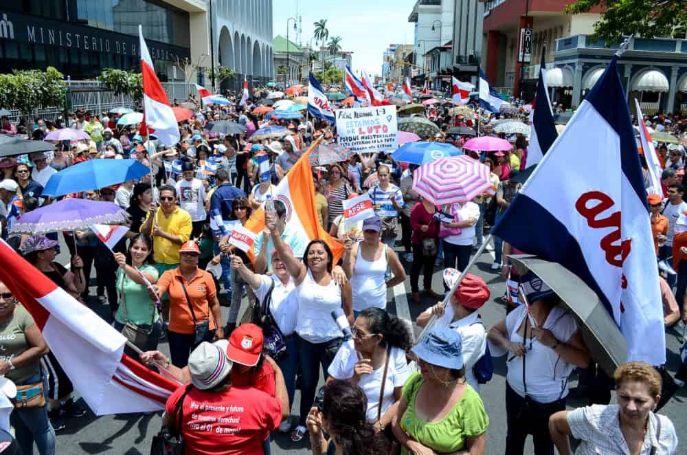 Teachers' protest