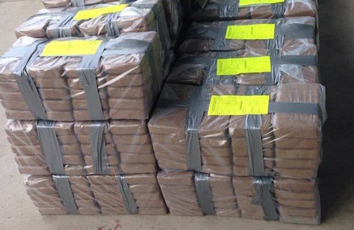 Seized cocaine