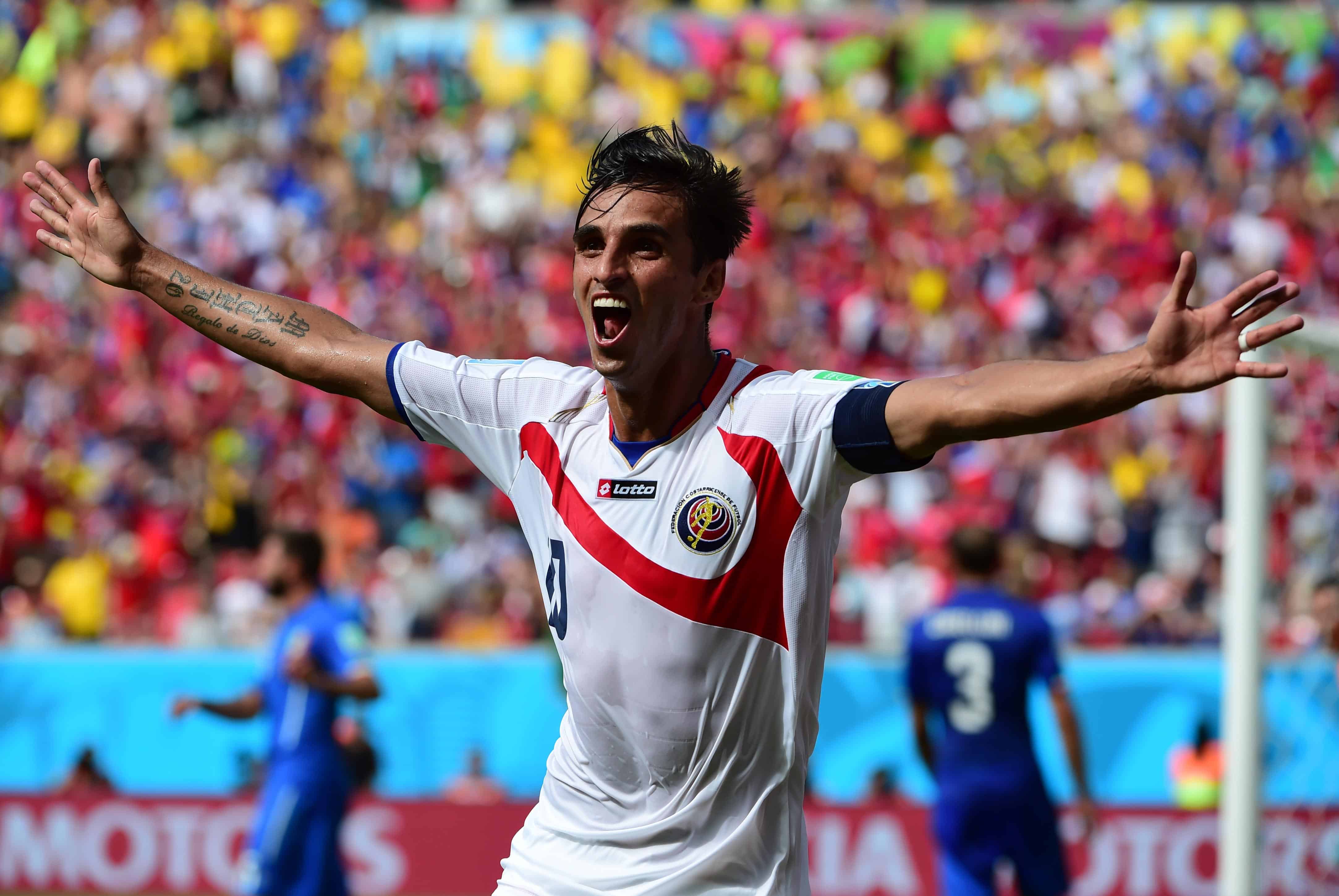 How you like us now! Bryan Ruiz, Costa Rica shock Italy, 1-0, advance at World Cup