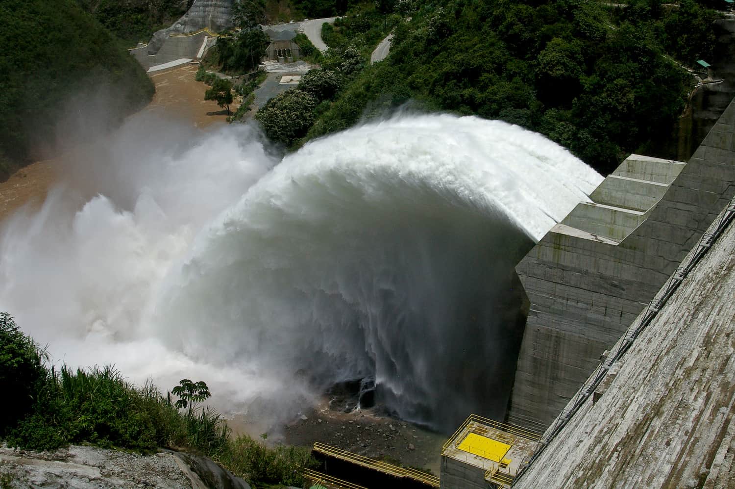 Costa Rica's Pirrís hydroelectric dam.
