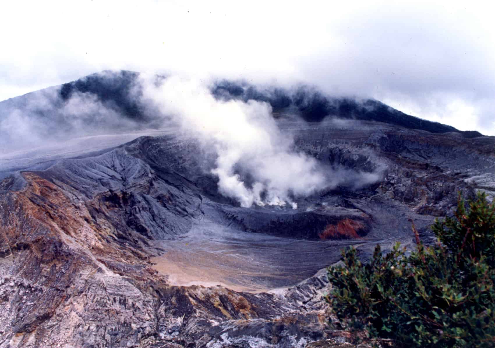 Poás Volcano, 1994.