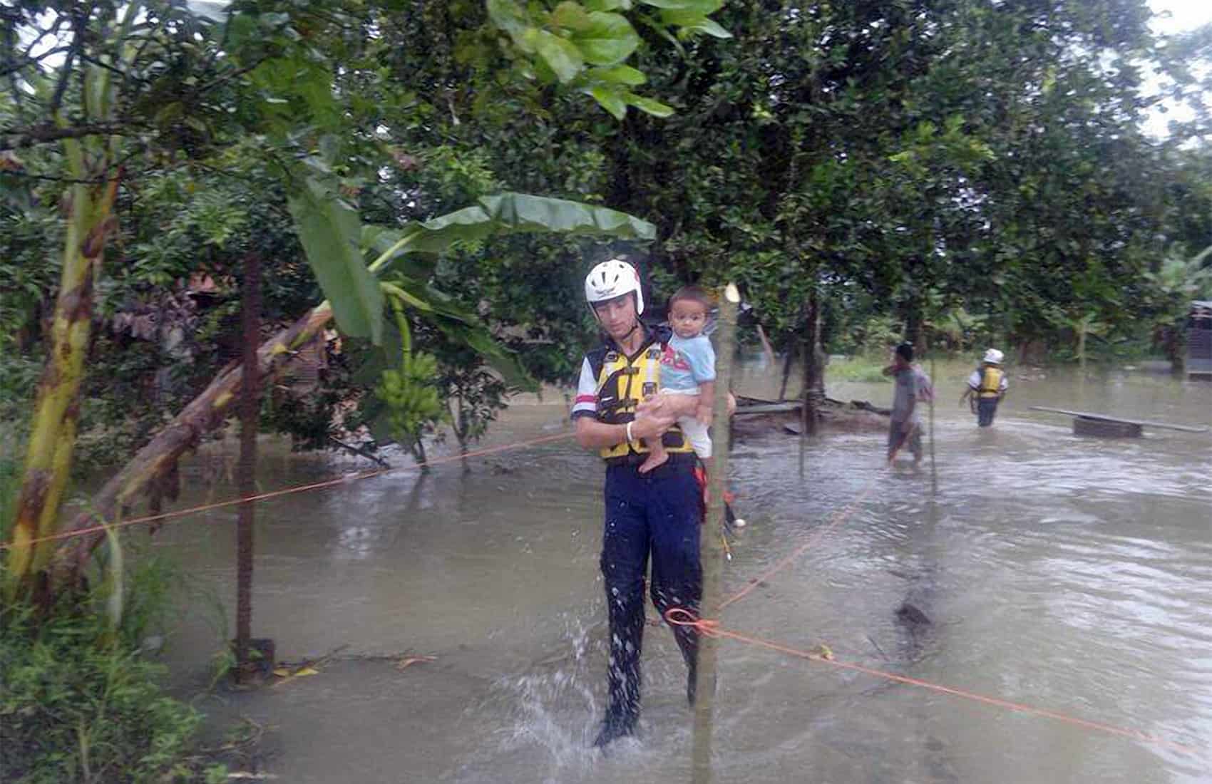Flooding in Limón