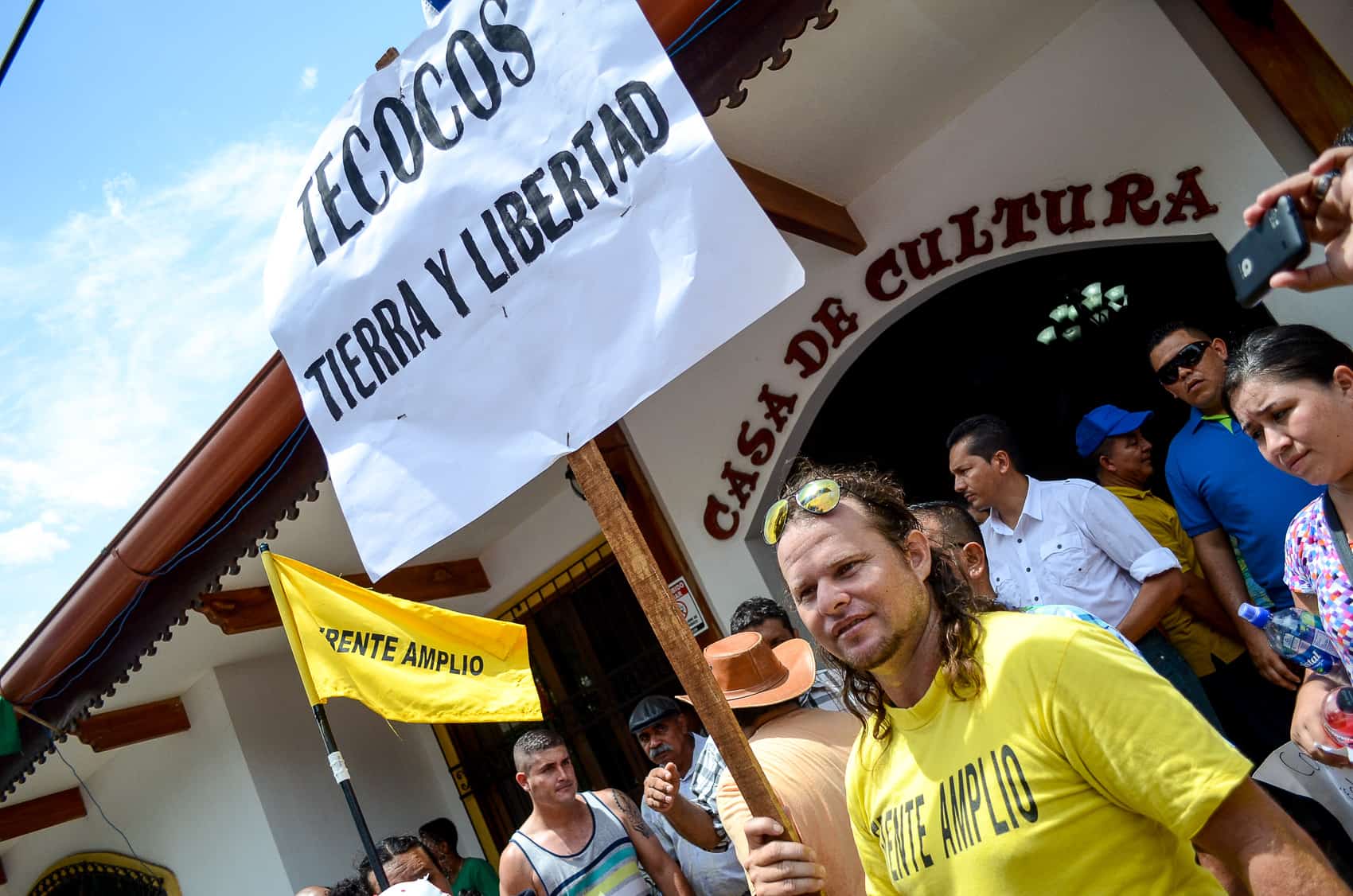 Protests at Costa Rica's Annexation of Nicoya