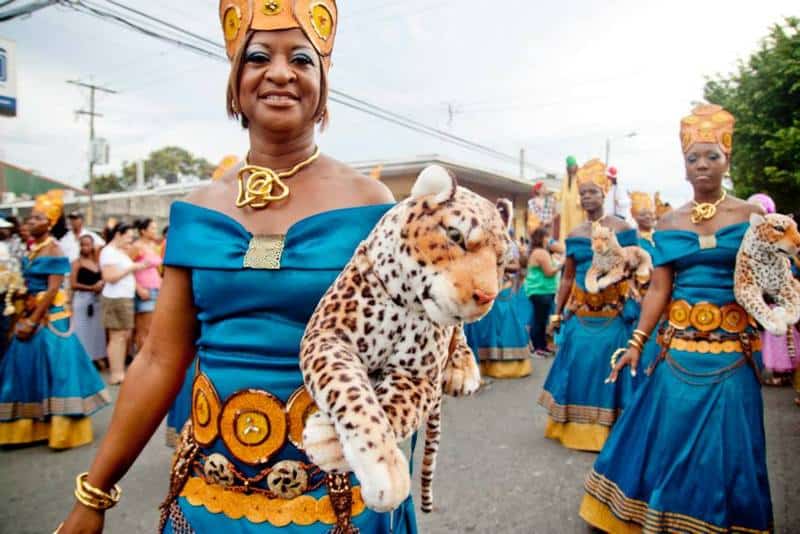 Carnival and black Costa Ricans