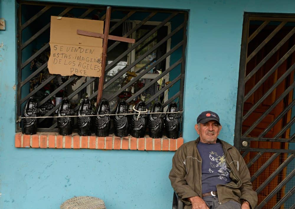 Religious items being Sold during Costa Rica largest religious event - The Romeria