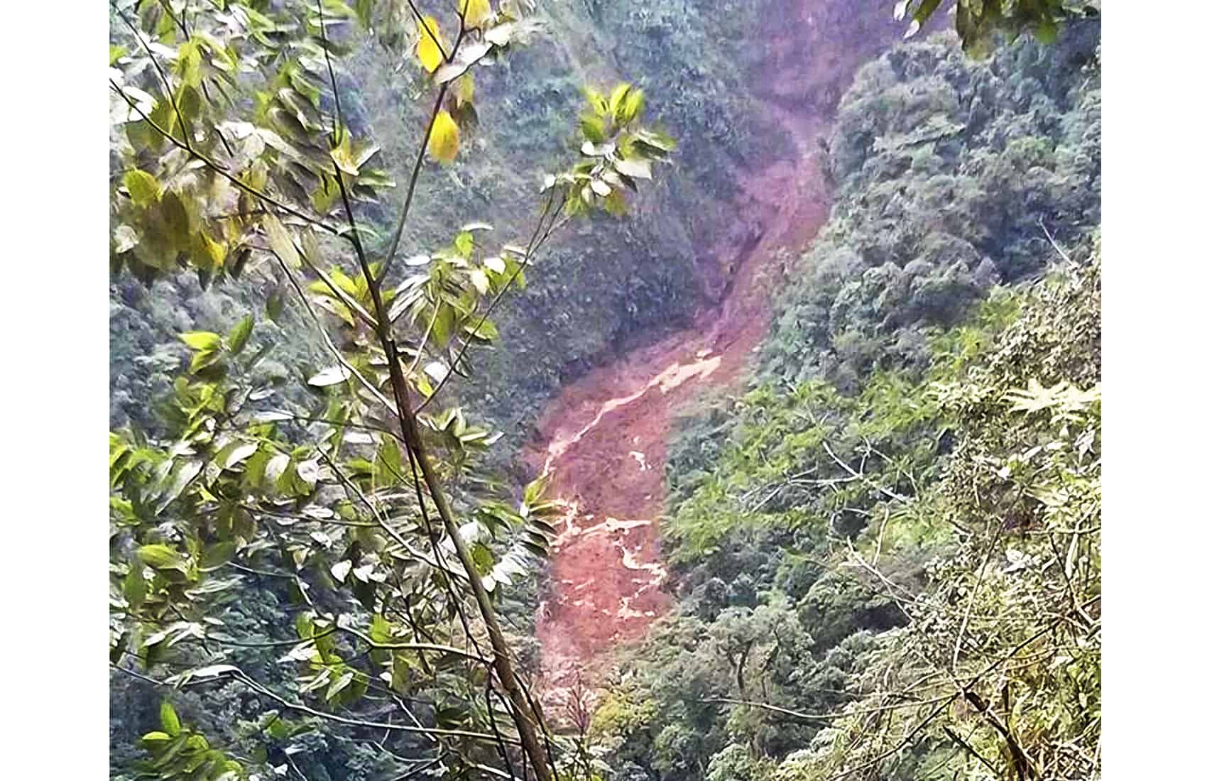 Mudslide at Sarapiquí