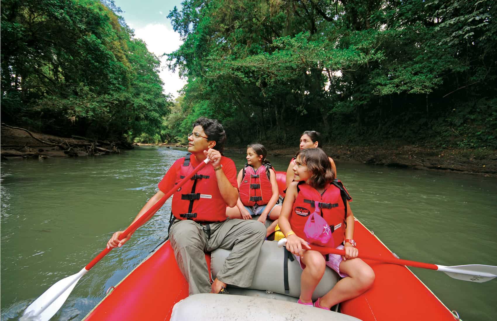 Tourists in Costa Rica