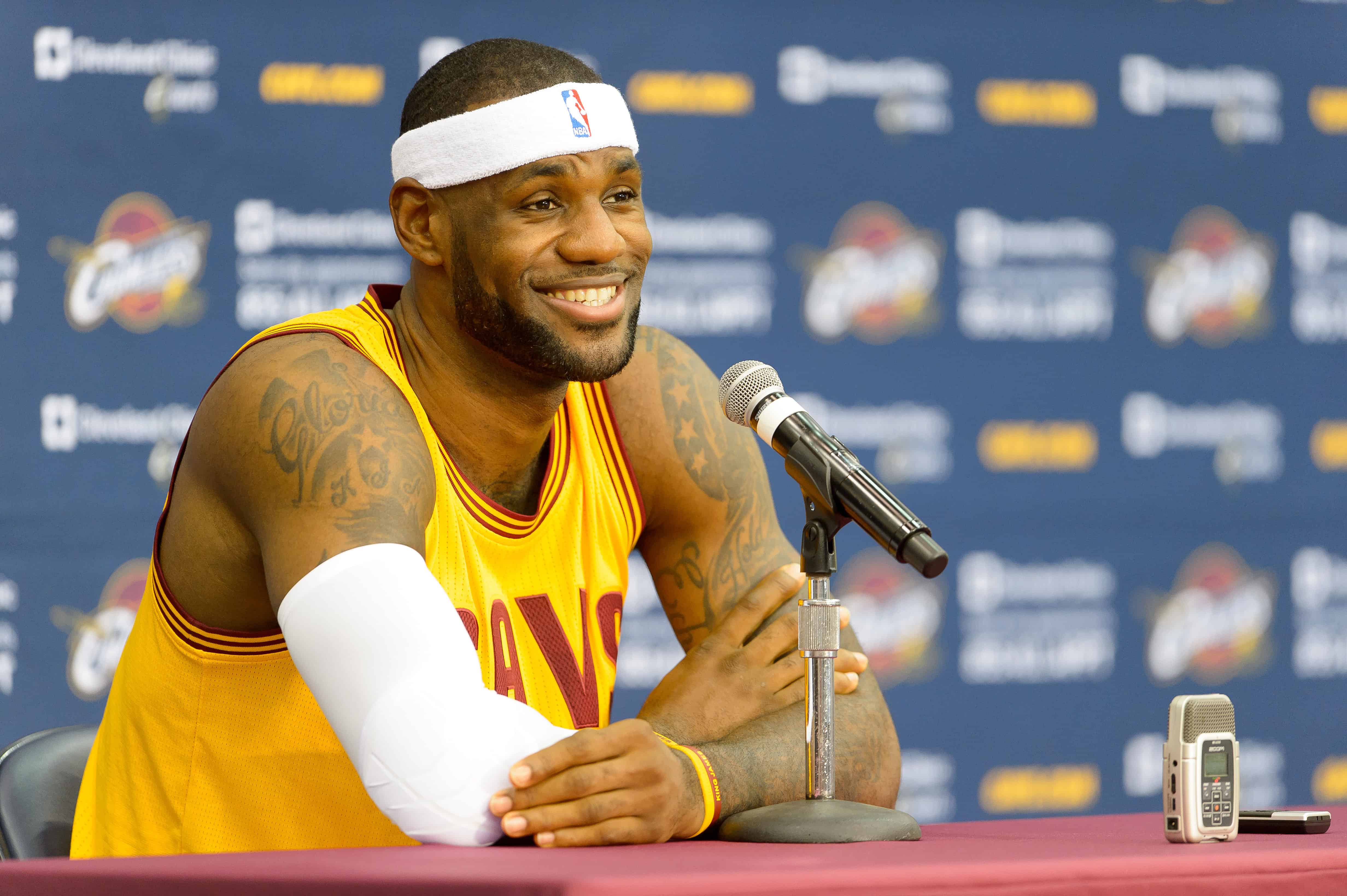 LeBron James says he still has a lot to prove in his return to Cleveland