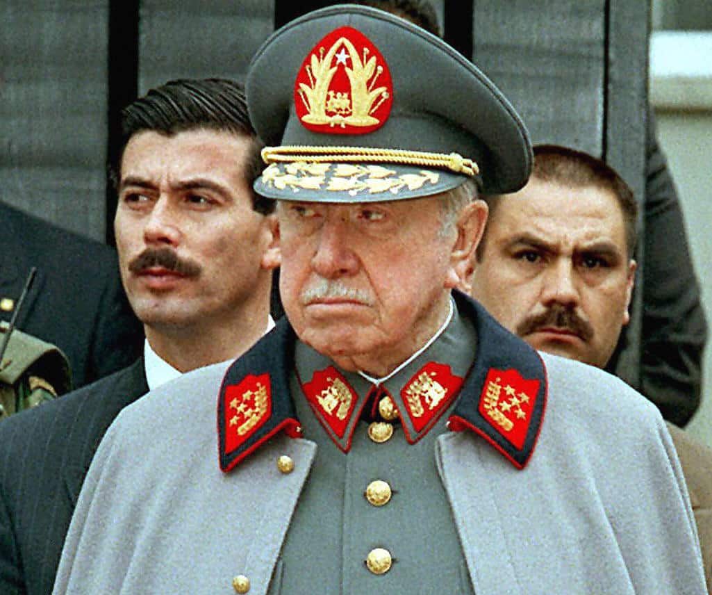 Chilean former dictator Augusto Pinochet. Pinochet died in 2006.