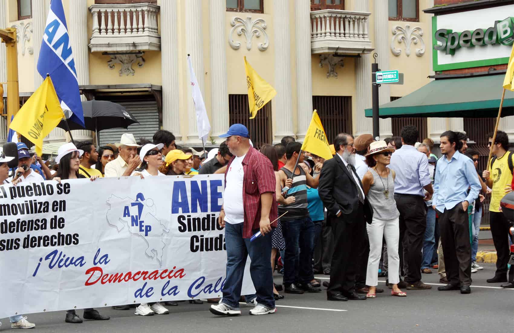 ANEP public demonstration Oct. 20, 2014