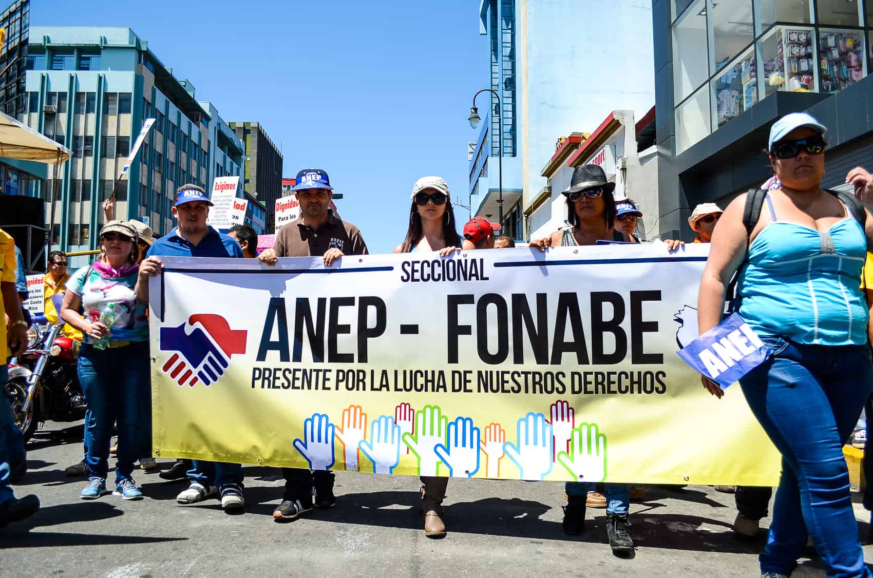 ANEP public demonstration