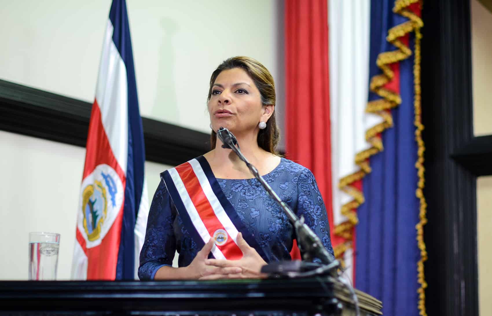 Costa Rican President Laura Chinchilla