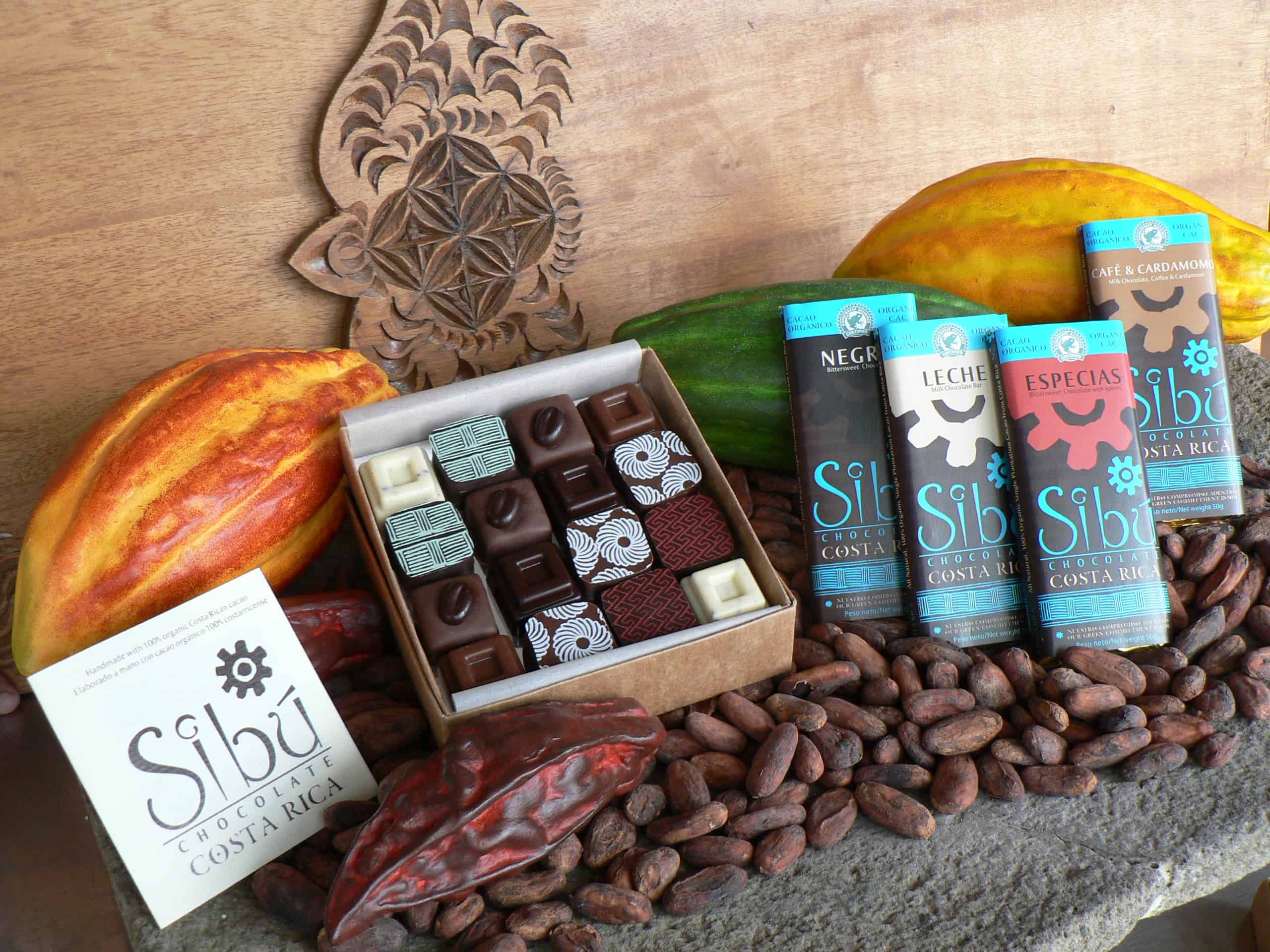 Costa Rica Chocolates offer a creative array of treats.