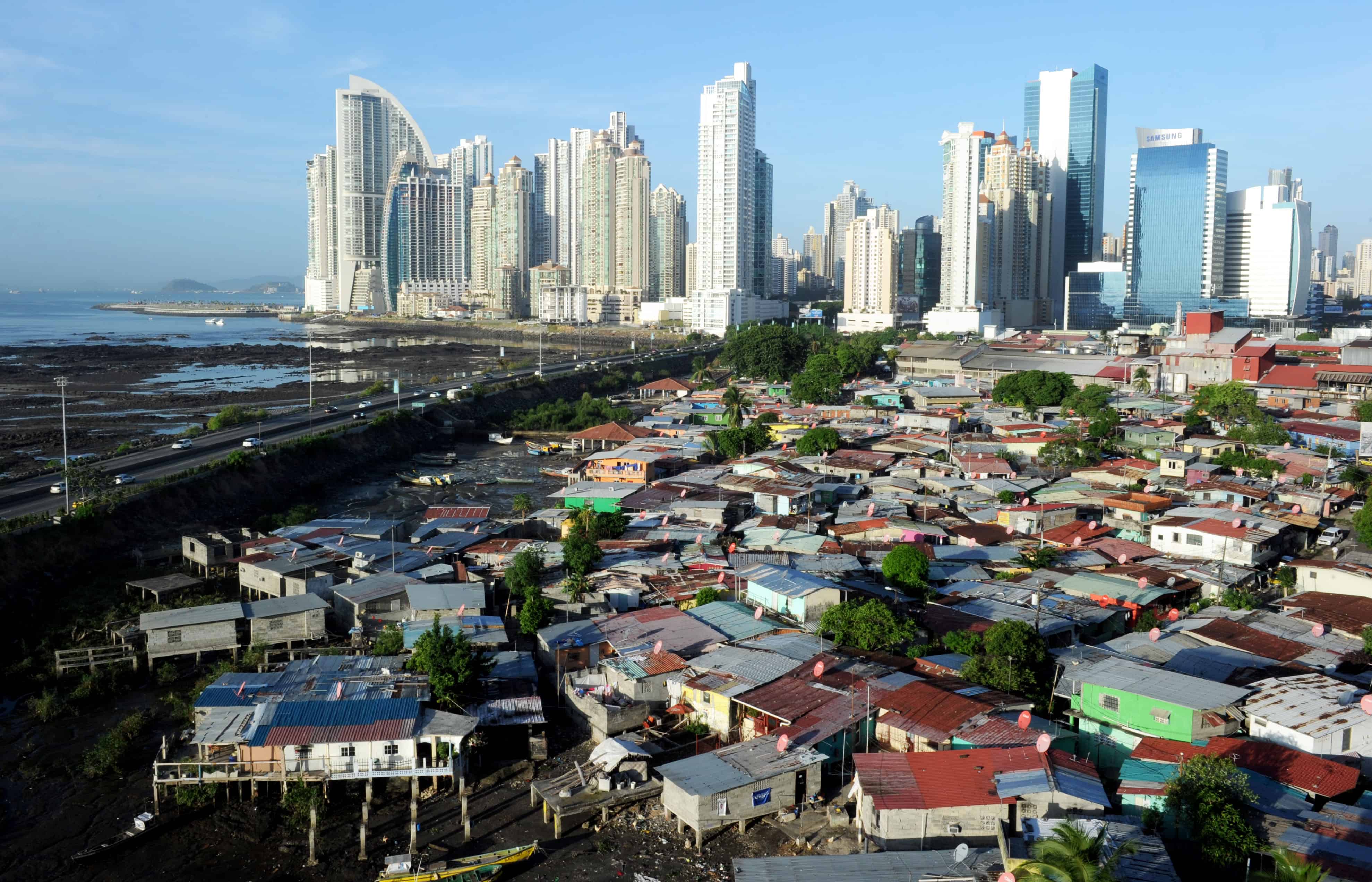 A view of the Punta Pacifica neighborhood, in Panama City, on April 24, 2013.