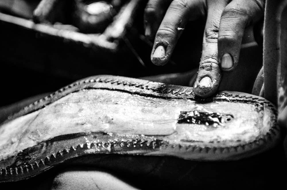 Shoe at Costa Rica's Barrio Amón Historic Shoe Repair Shop 