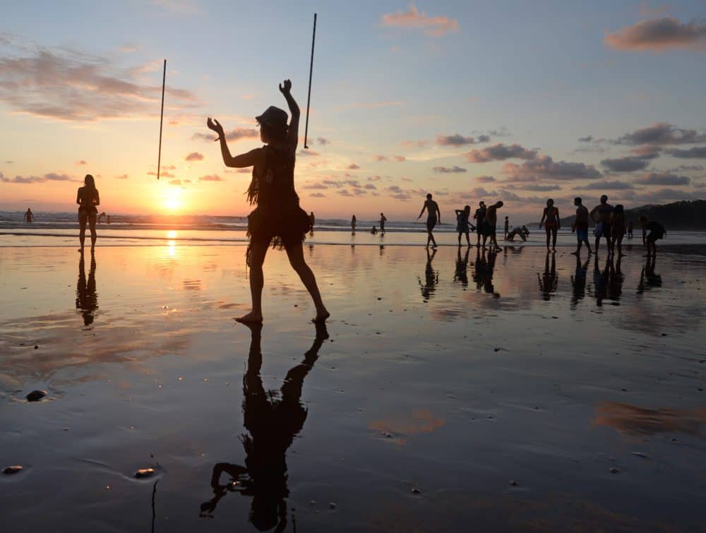 Beach Sunset in Costa Rica during the Envision Festival