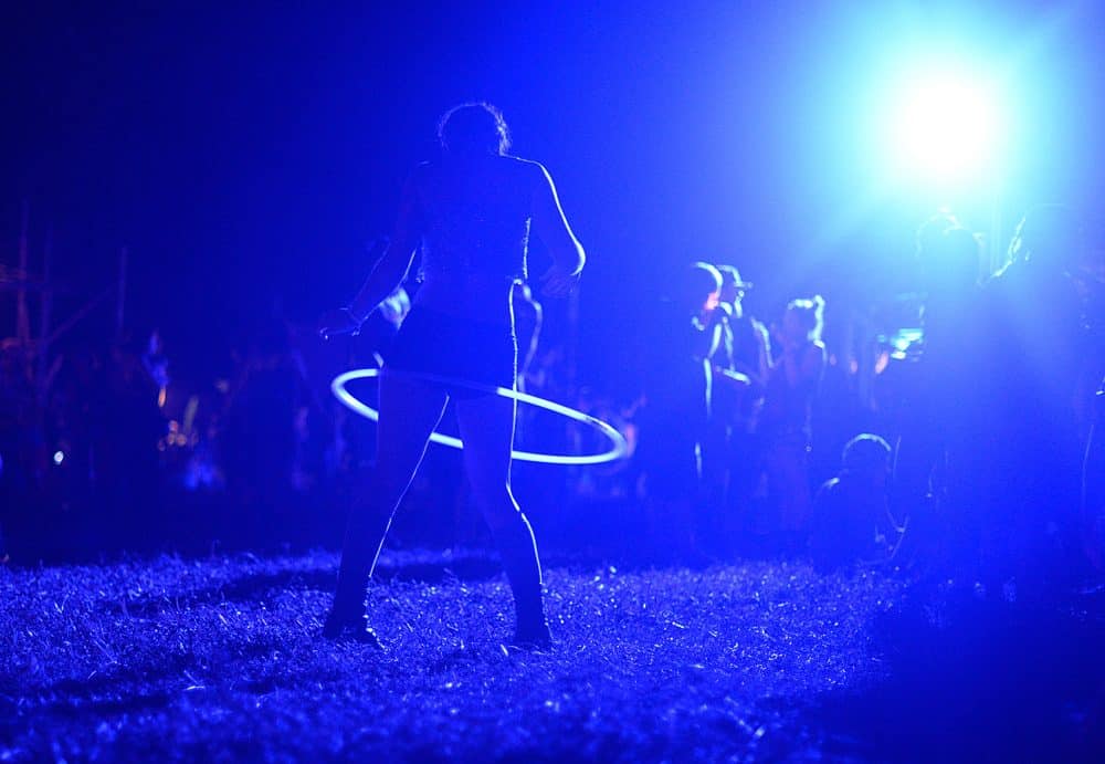 Hula Dancing at Costa Rica Envision Festival