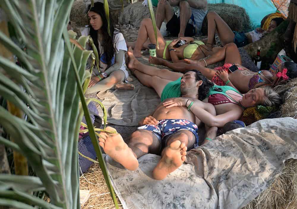 Sleeping it off at Costa Rica's Envision Festival