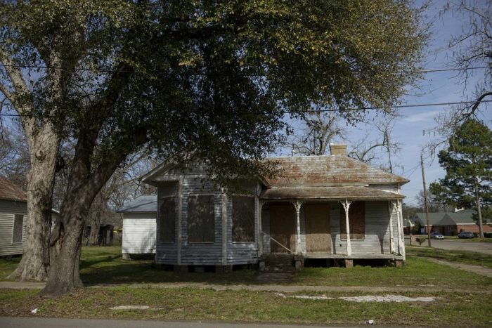 A home is seen on March 6, 2015 in Selma, Alabama. 