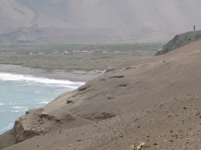 The Camarones Valley in northern Chile where the Chinchorro people lived 7,000 years ago.