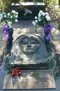 Selena's grave.