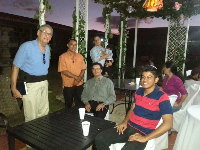 Sabbath dinner at the Preiss home in Granada, Nicaragua.