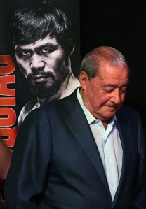 Top Rank Founder and CEO Bob Arum.