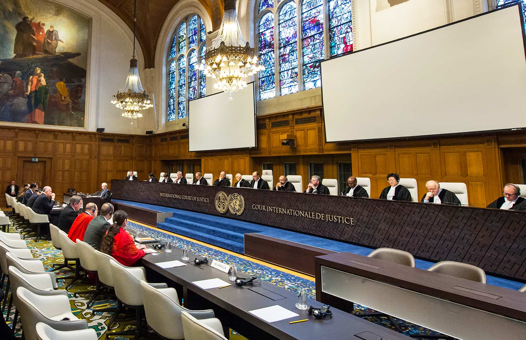 Final hearings before the International Court of Justice