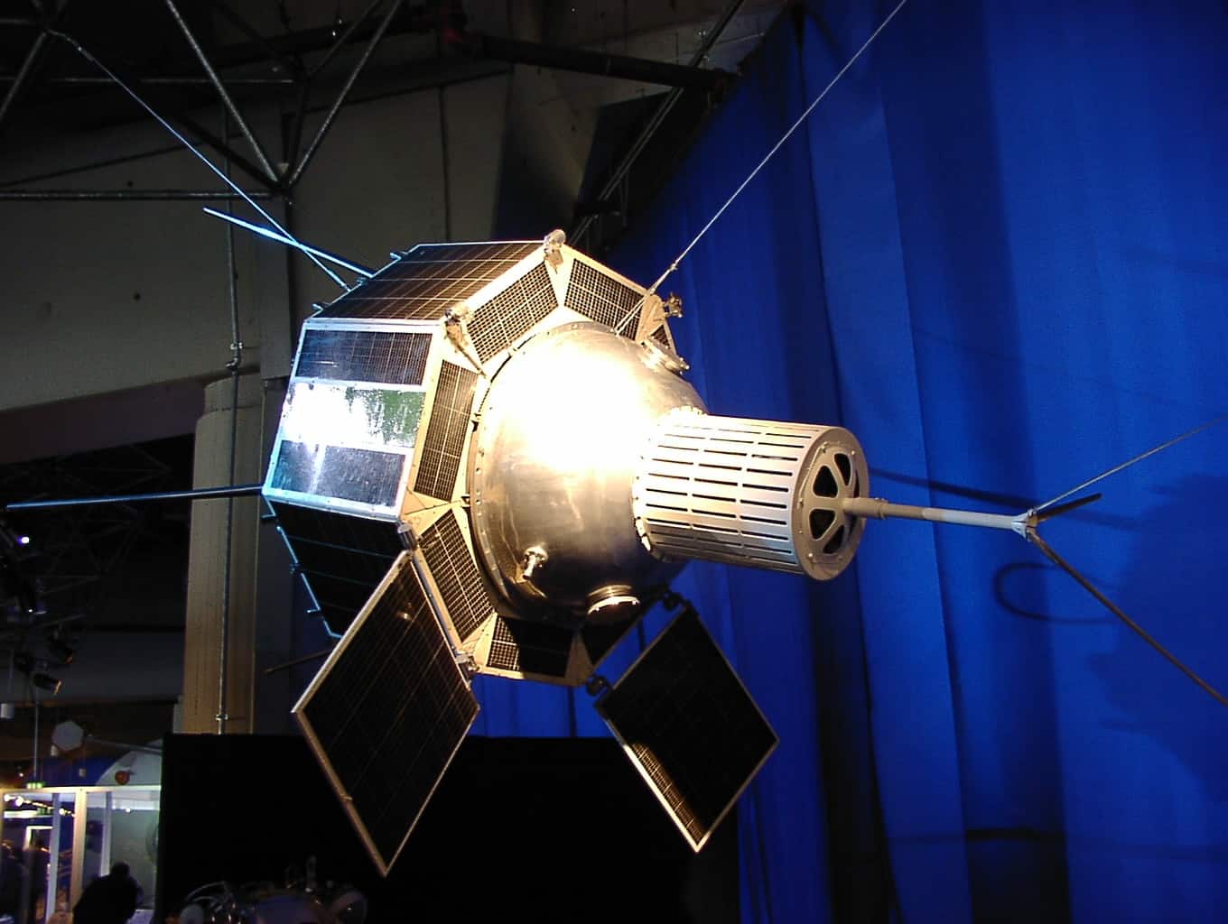 Russian/soviet research satellite. Photo taken at the 
