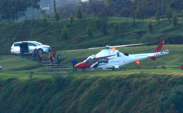 Top Mexican official David Korenfeld was forced to resign after a citizen took photos of him and his family boarding a government helicopter to take a family vacation. The photos went viral on social media. March, 2015.