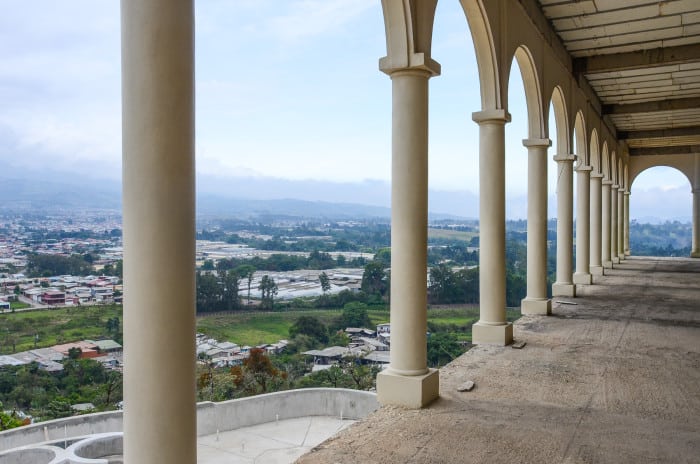 View of Cartago from Palacio Purapora.
