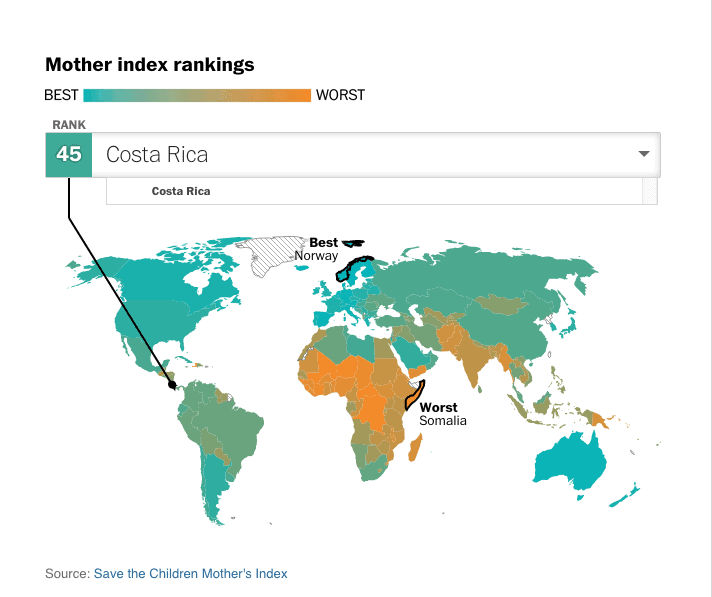 The State of the World's Mothers, 2015