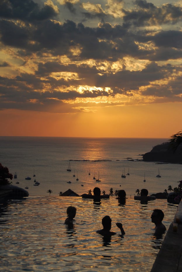 Sunset in San Juan del Sur.