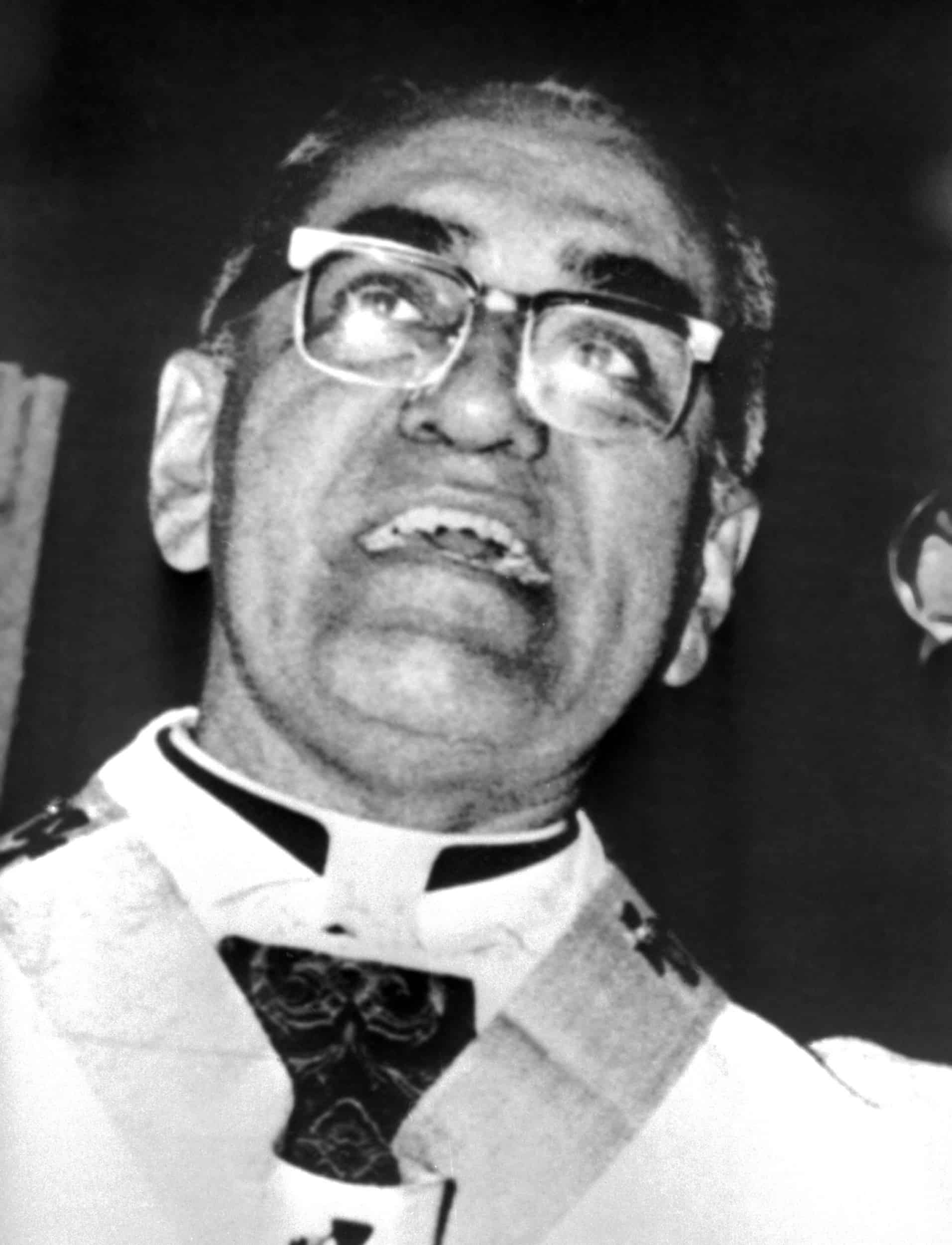 A 1979 photo of San Salvador Archbishop Óscar Arnulfo Romero.