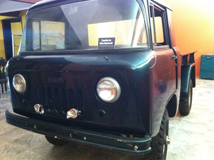 The 1947 Jeep driven to Monteverde by the Quakers. 