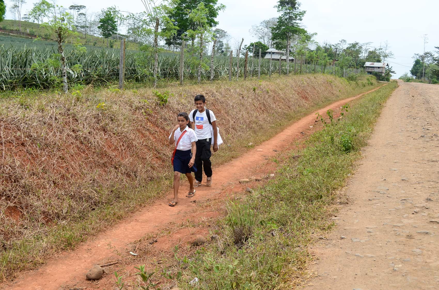 Nicaraguan school kids