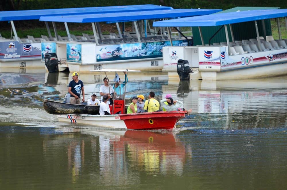 Boating in Los Chiles Costa Rica