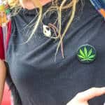 Signs and also accessories were used to support the legalization of Marijuana, at the Marijuana legalization march in San José, May 09, 2015.