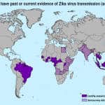 Distribution Map of Zika virus