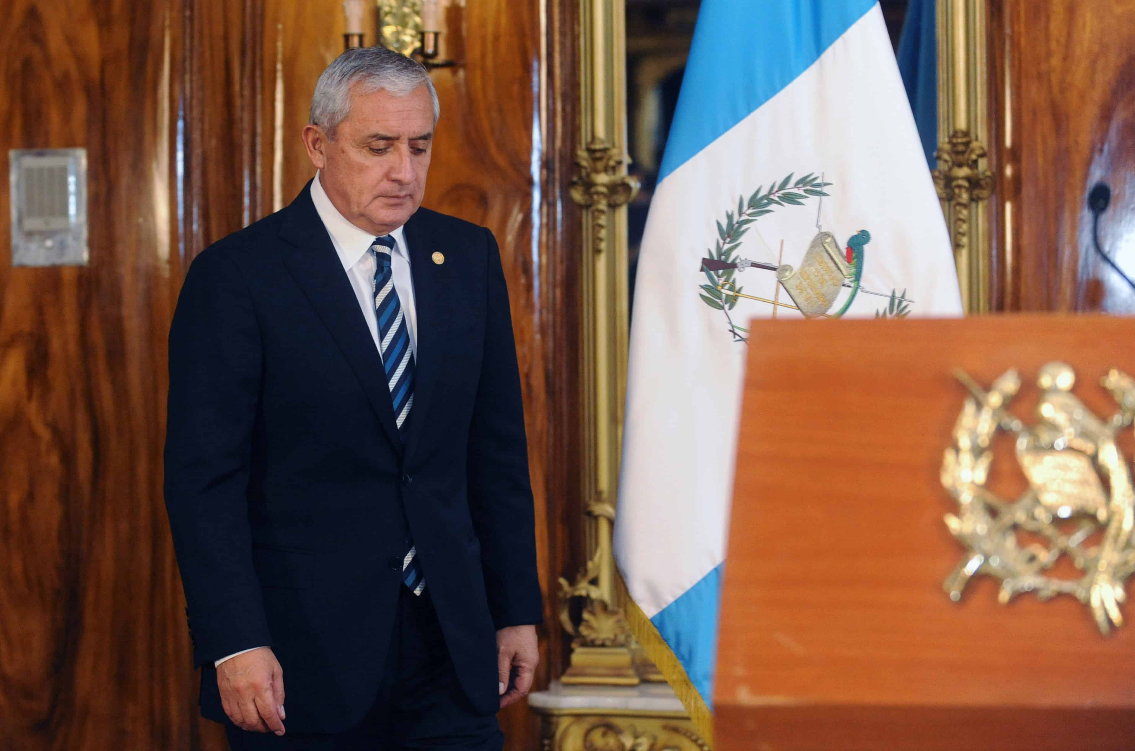 Embattled Guatemalan President Otto Pérez Molina.