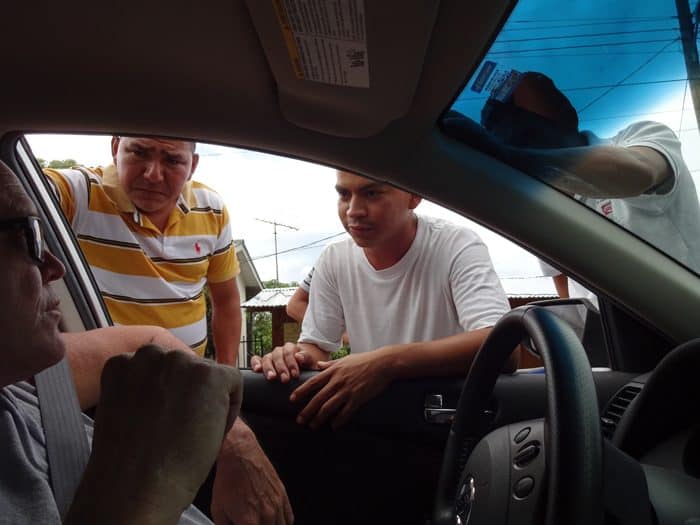 Honduras-Nicaragua border.