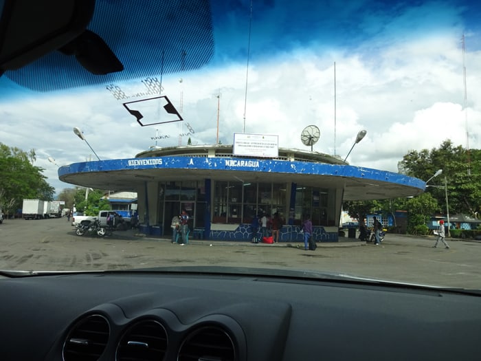 Welcome to the Nicaragua border — we're like the Honduras border, only nicer.