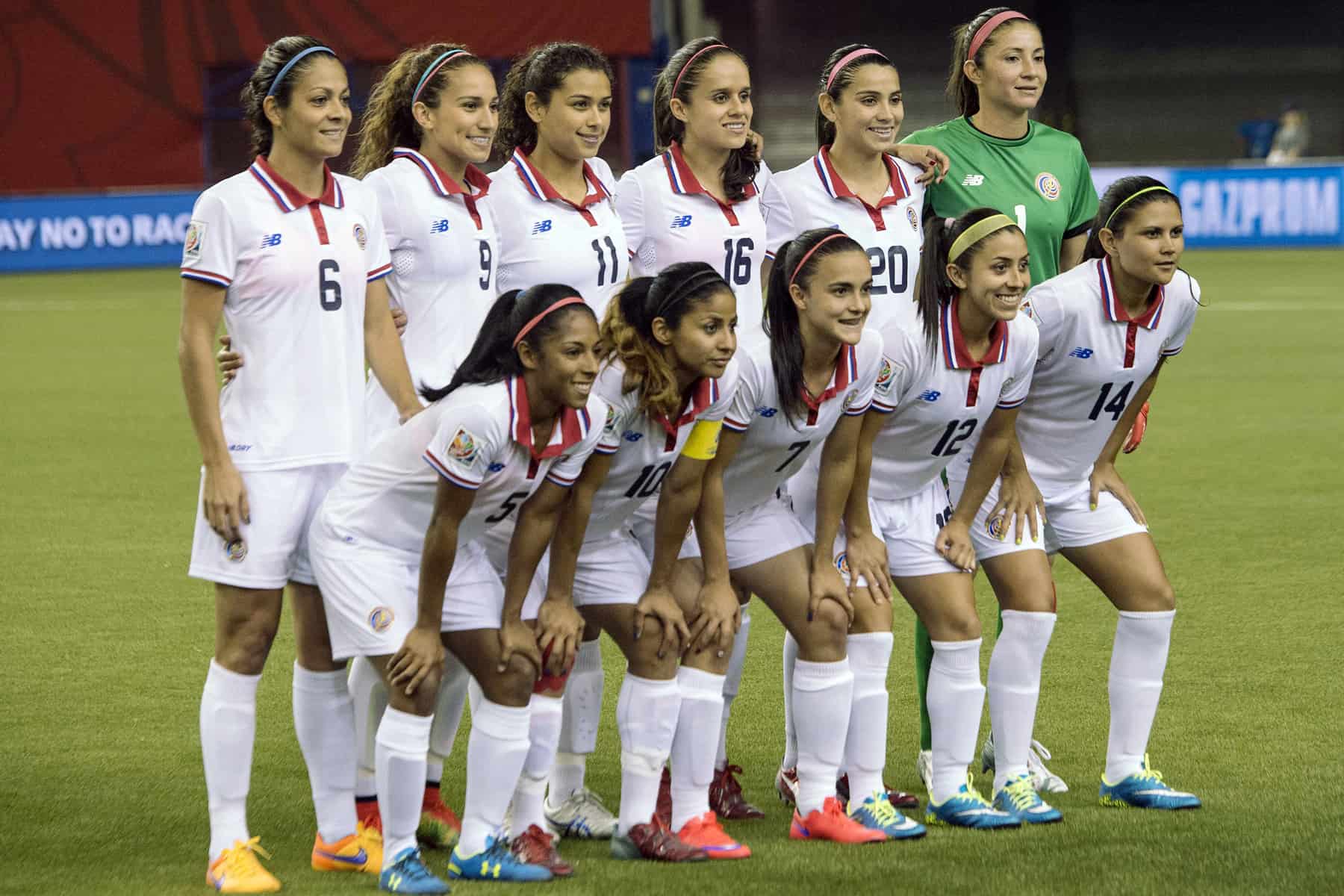 Costa Rica Women's National Team, June 2015